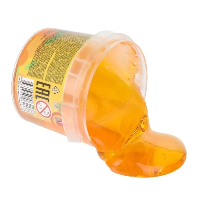 Слайм &laquo;Чебурашка&raquo;, оранжевый