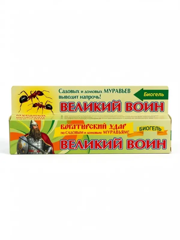 Средство от муравьев «Великий Воин», гель, туба, 30 г Средство от муравьев «Великий Воин», гель, туба, 30 г
