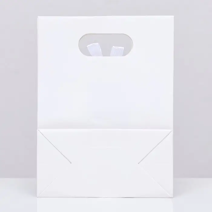 Коробка-пакет, с окном, белый, 16×12×6 см Коробка-пакет, с окном, белый, 16×12×6 см