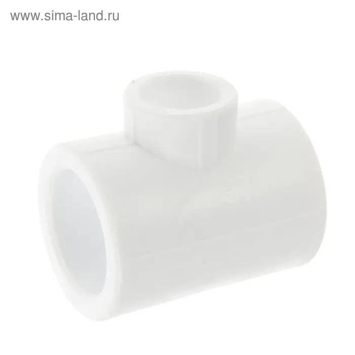 Тройник VALFEX, полипропиленовый, переходной, d=40 х 25 х 40 мм