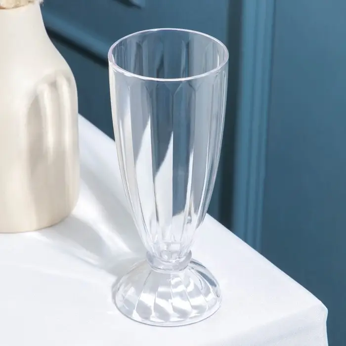 Стакан пластиковый «Милкшейк», 450 мл, цвет прозрачный