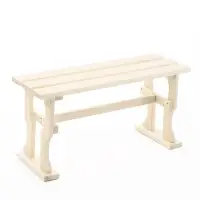 Лавка деревянная для дачи и бани, &laquo;Резная №3&raquo;, 90&times;30&times;42 см