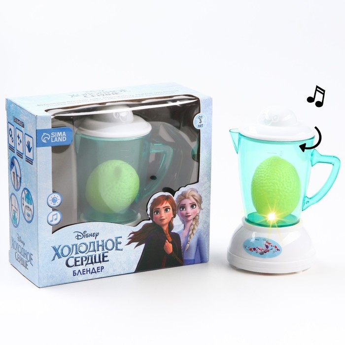 Блендер Frozen, Холодное сердце, звук, свет, бытовая техника Блендер Frozen, Холодное сердце, звук, свет, бытовая техника