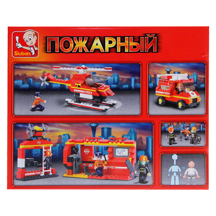 Конструктор «Спасательный отряд», 211 деталей Конструктор «Спасательный отряд», 211 деталей
