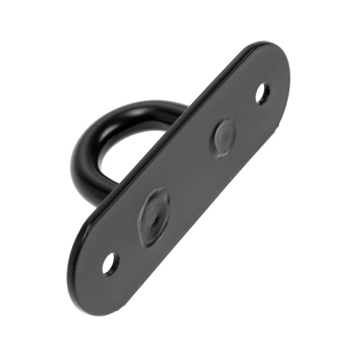 Кронштейн ТУНДРА для крепления тросов 4 см, цвет черный Кронштейн ТУНДРА для крепления тросов 4 см, цвет черный