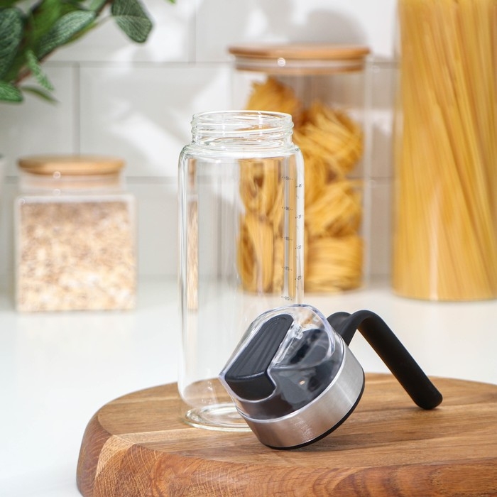 Бутылка стеклянная для соусов и масла «Мист», 450 мл Бутылка стеклянная для соусов и масла «Мист», 450 мл