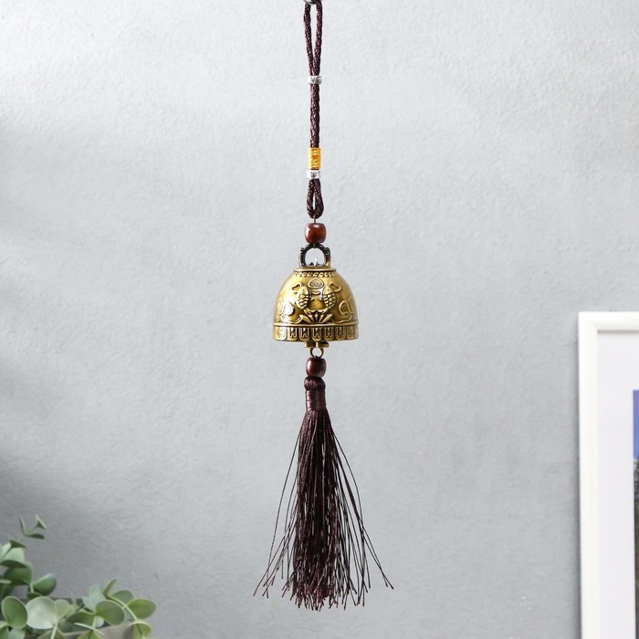 Колокольчик металл  Колокольчик металл "Карпы" 4,6х4,6х31 см