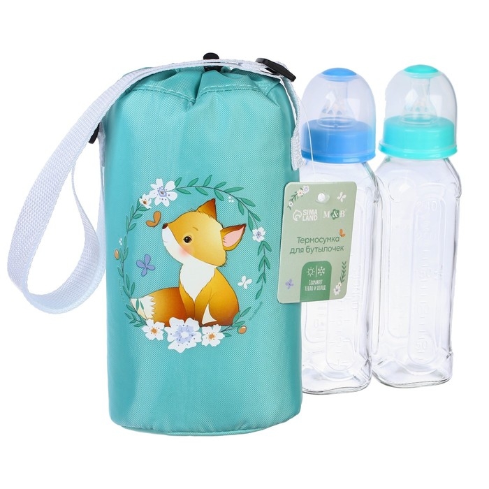 Термосумка для 2-х детских бутылочек «Лисичка» Термосумка для 2-х детских бутылочек «Лисичка»