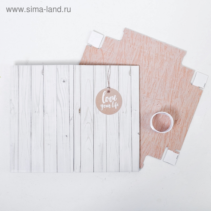 Коробка подарочная складная «Доски», 14 х 23 см Коробка подарочная складная «Доски», 14 х 23 см