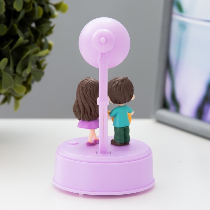 Ночник Ночник "Романтика" LED от батареек 3хААА 7,7х7,5х12,5 см RISALUX