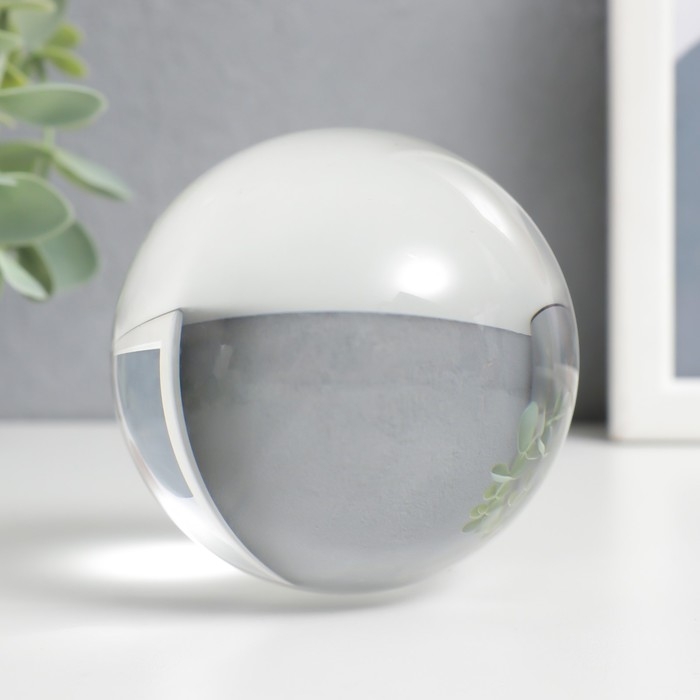 Сувенир стекло  Сувенир стекло "Шар прозрачный" 7,5х7,5х7,5 см