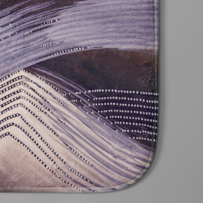 Набор ковриков для ванной и туалета Доляна «Саванна», 2 шт: 50×80, 40×50 см Набор ковриков для ванной и туалета Доляна «Саванна», 2 шт: 50×80, 40×50 см