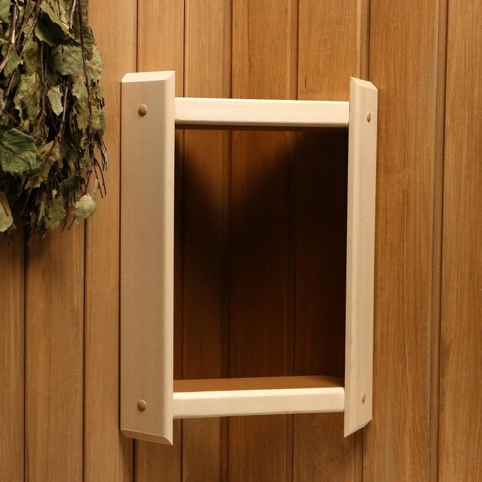 Абажур деревянный угловой, темное стекло Абажур деревянный угловой, темное стекло