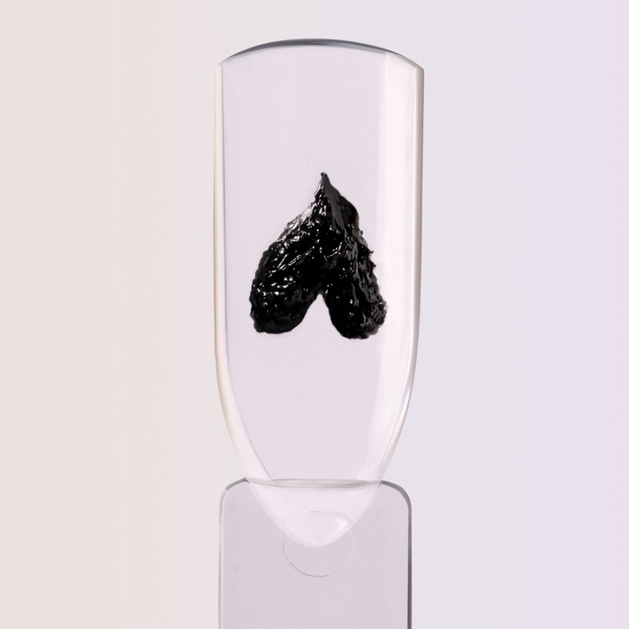 Гель для ногтей, гипсовый, фактурный, 8 мл, LED/UV, чёрный Гель для ногтей, гипсовый, фактурный, 8 мл, LED/UV, чёрный