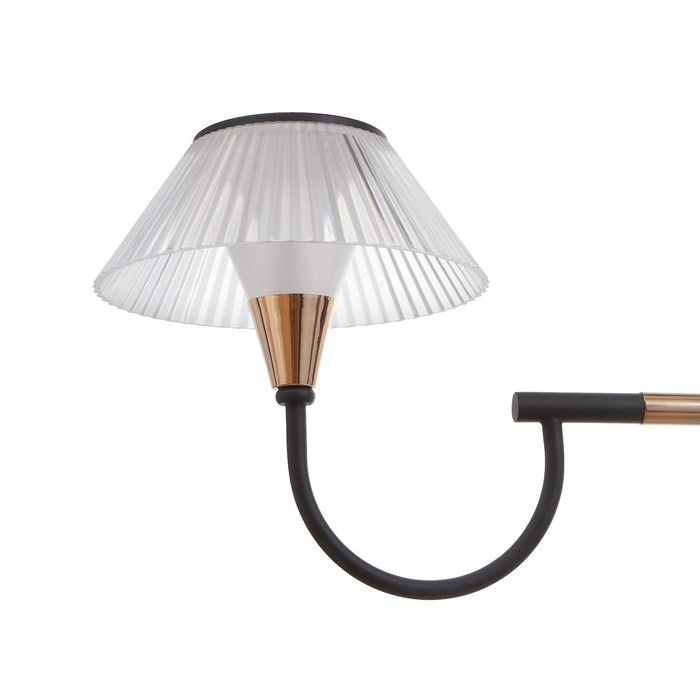 Люстра 1695/3 LED 72Вт 3000-6000К черно-золотой 65х65х26,5 см BayerLux