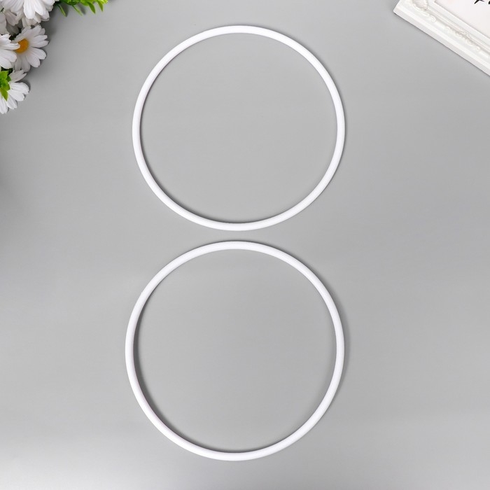 Кольцо пластик для изготовления ловца снов d=20,5 см Кольцо пластик для изготовления ловца снов d=20,5 см