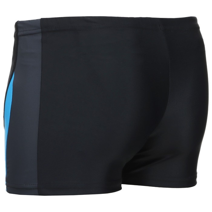 Плавки для плавания ONLYTOP, р. 48, цвет чёрный/серый/голубой Плавки для плавания ONLYTOP, р. 48, цвет чёрный/серый/голубой