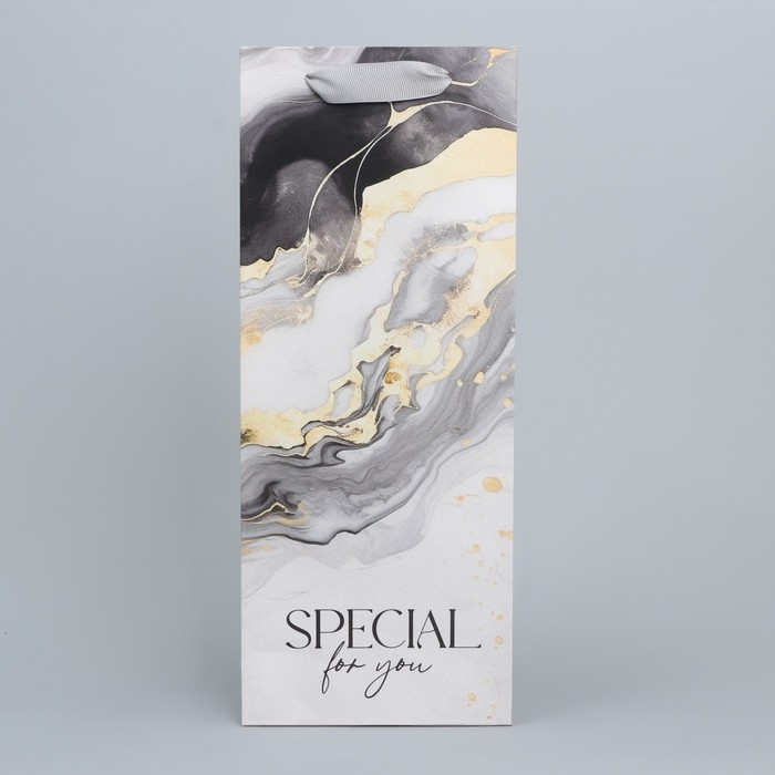 Пакет подарочный под бутылку, упаковка, «Подарок для тебя», 13 х 32 х 11.3 см Пакет подарочный под бутылку, упаковка, «Подарок для тебя», 13 х 32 х 11.3 см