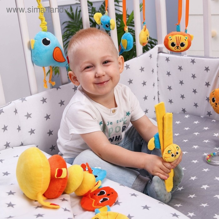 Набор браслеты - погремушки «Африка», 2 шт Набор браслеты - погремушки «Африка», 2 шт