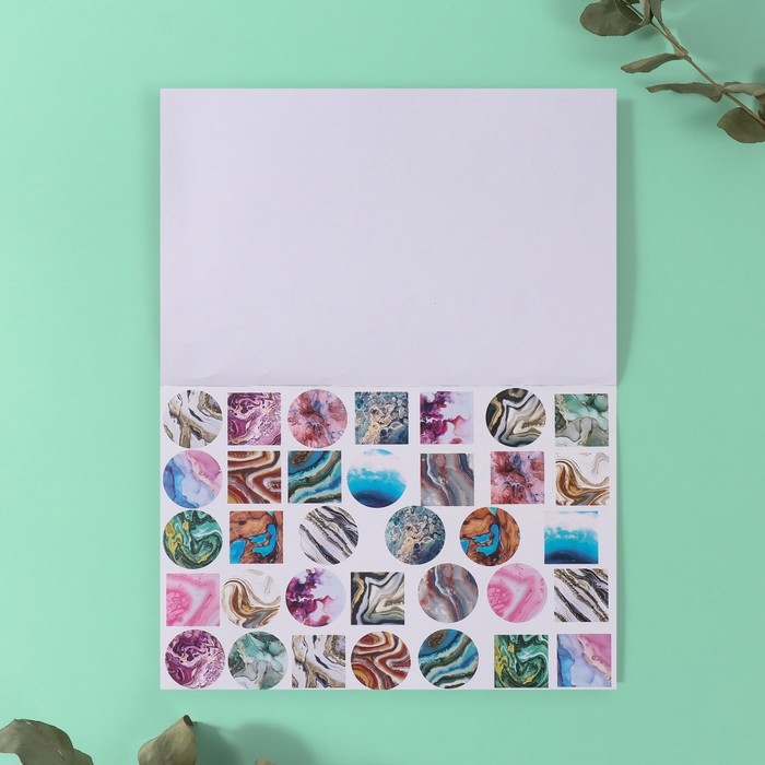 Наклейки в книжке Наклейки в книжке "Дорогой дневник. Винтаж" + 3 фона 20,7х14,2 см