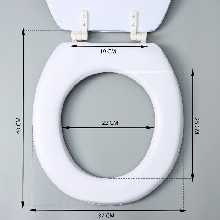 Сиденье для унитаза с крышкой Доляна «Пляж со звездой», 40×37 см, мягкое Сиденье для унитаза с крышкой Доляна «Пляж со звездой», 40×37 см, мягкое