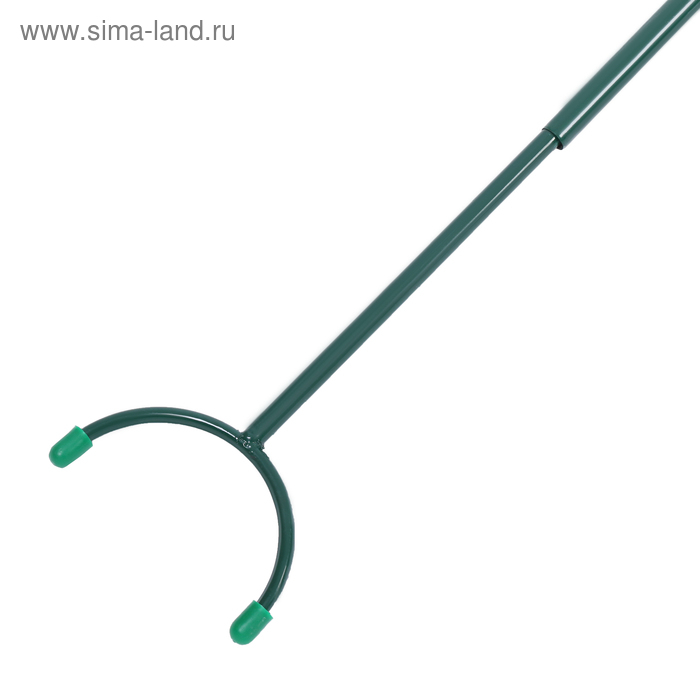 Опора для ветвей, h = 160-280 см, ножка d = 1,6 см, металл, зелёная Опора для ветвей, h = 160-280 см, ножка d = 1,6 см, металл, зелёная