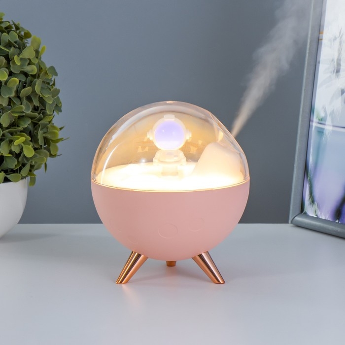 Ночник увлажнитель Ночник увлажнитель "Космонавт" LED USB АКБ 13х13х15,5 см RISALUX