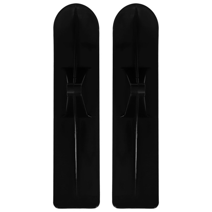 Лыжи для самокатов-снегокатов GRAFFITI, пара, цвет чёрный
