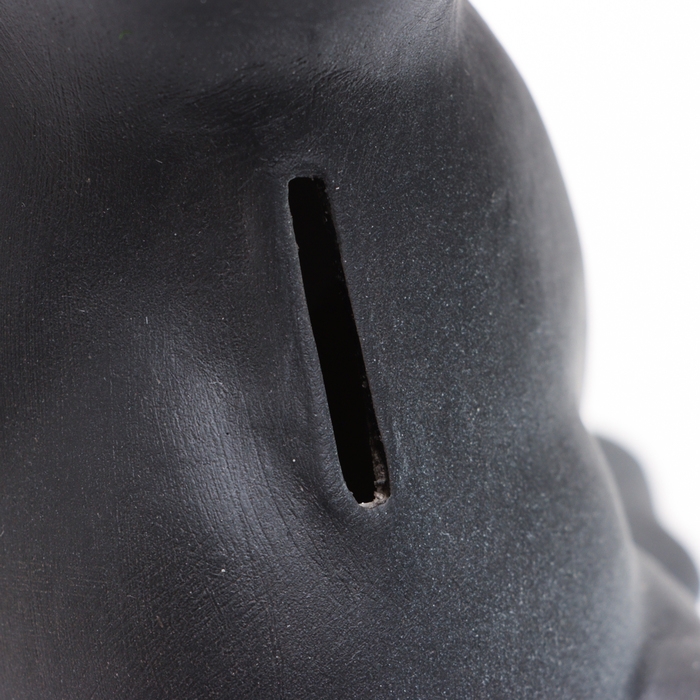 Копилка Копилка "Кот" черный 13х13х23см