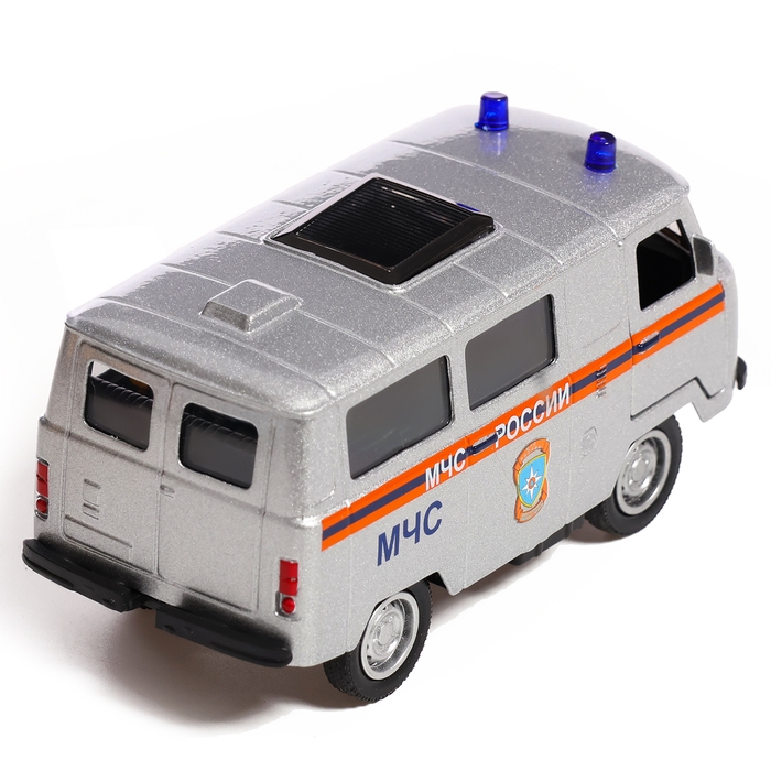 Машина металлическая «УАЗ 3962. Спецтехника», инерция, 1;32, световые и звуковые эффекты, цвет МИКС