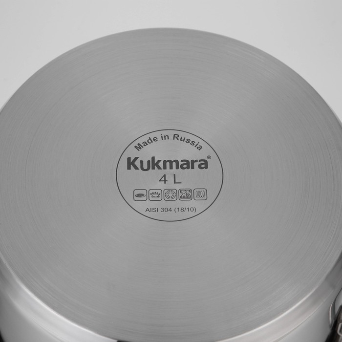 Кастрюля SAFIA, 4 л, d=22 cм, капсульное дно, индукция Кастрюля SAFIA, 4 л, d=22 cм, капсульное дно, индукция