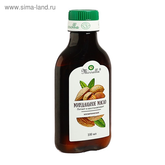 Масло миндальное Mirrolla, косметическое, 100 мл Масло миндальное Mirrolla, косметическое, 100 мл