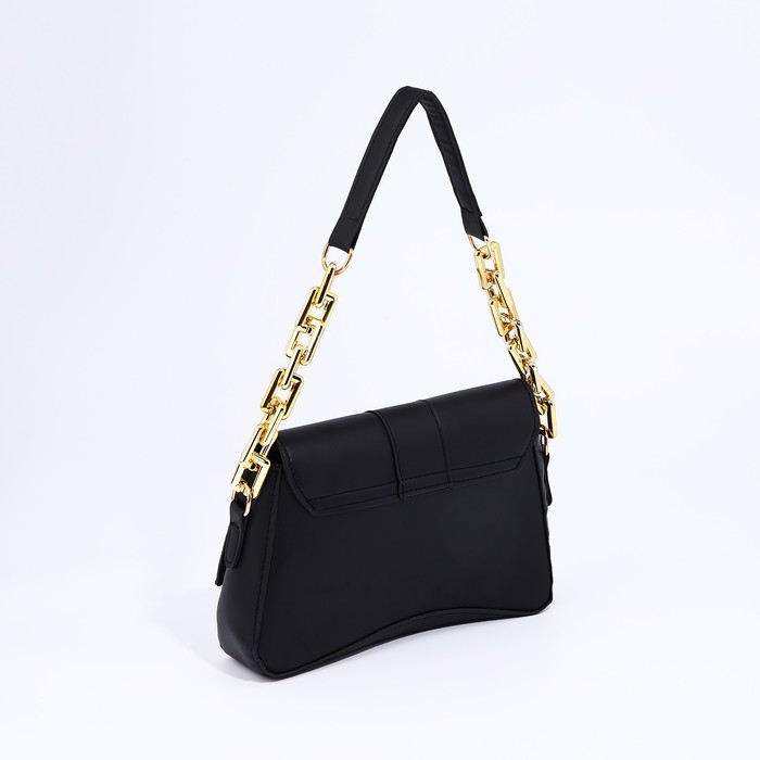 Сумка-мессенджер на магните, цвет чёрный Сумка-мессенджер на магните, цвет чёрный