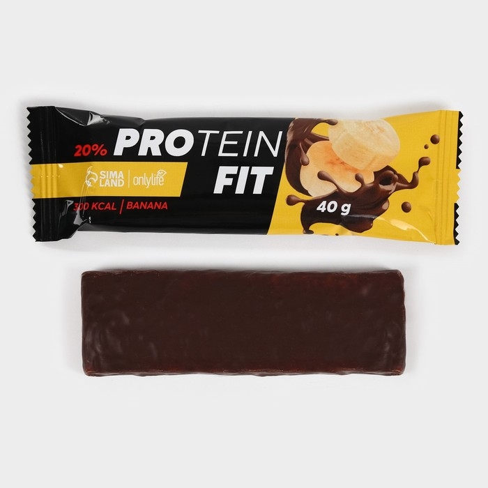 Протеиновый батончик Protein Bar, вкус: банан, 40 г Протеиновый батончик Protein Bar, вкус: банан, 40 г