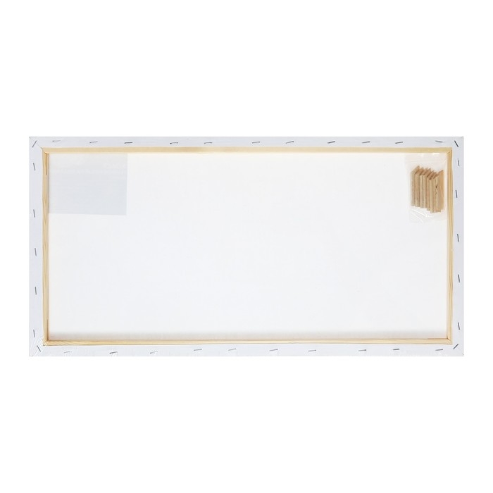 Холст на подрамнике хлопок 100% акрил грунт 1,6*30*60 см м/з 280г/м²