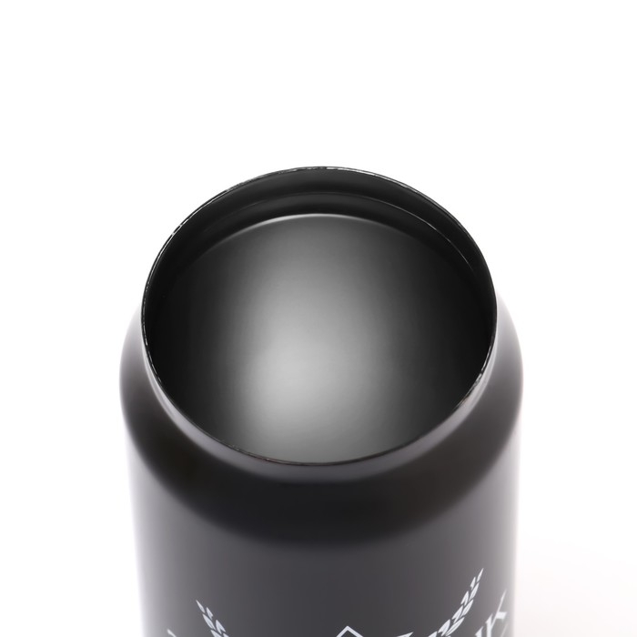 Термокружка, 400 мл, Банка "Мастер К. Защитник", сохраняет тепло 8 ч, 7.6 х 19.3 см