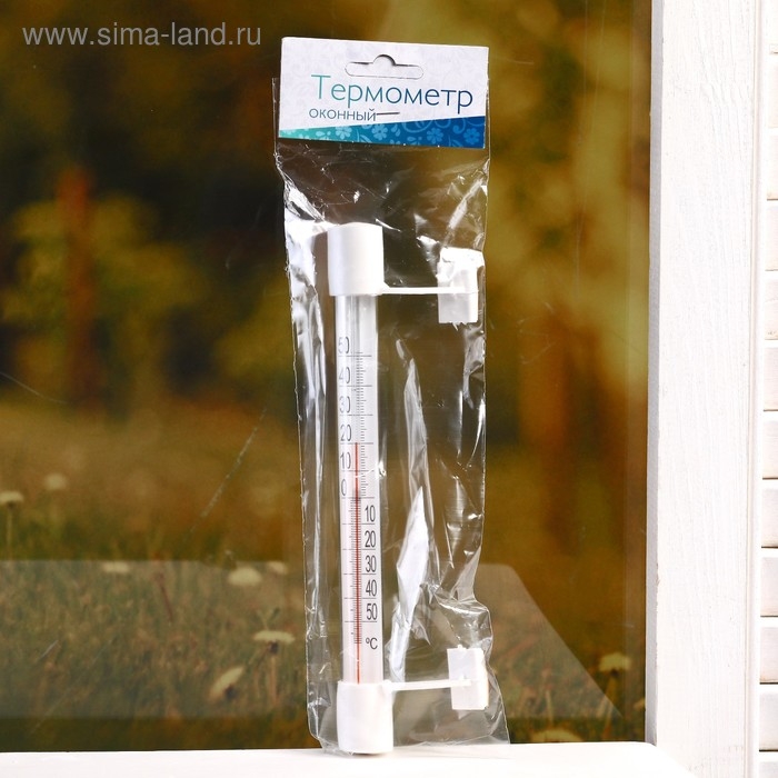 Термометр оконный Т-5 Термометр оконный Т-5 "Липучка" (t -50 + 50 С) в пакете