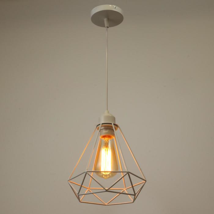 Светильник BayerLux  Светильник BayerLux "Адри" 1х60Вт E27 белый 16х16х100 см.