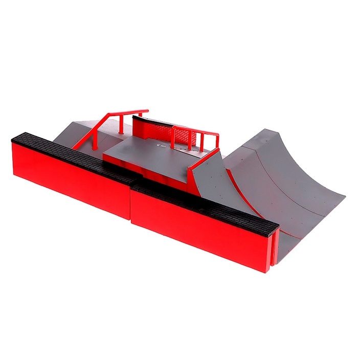 Набор скейт-парк «Экстремал», фингерборд и фингербайк Набор скейт-парк «Экстремал», фингерборд и фингербайк