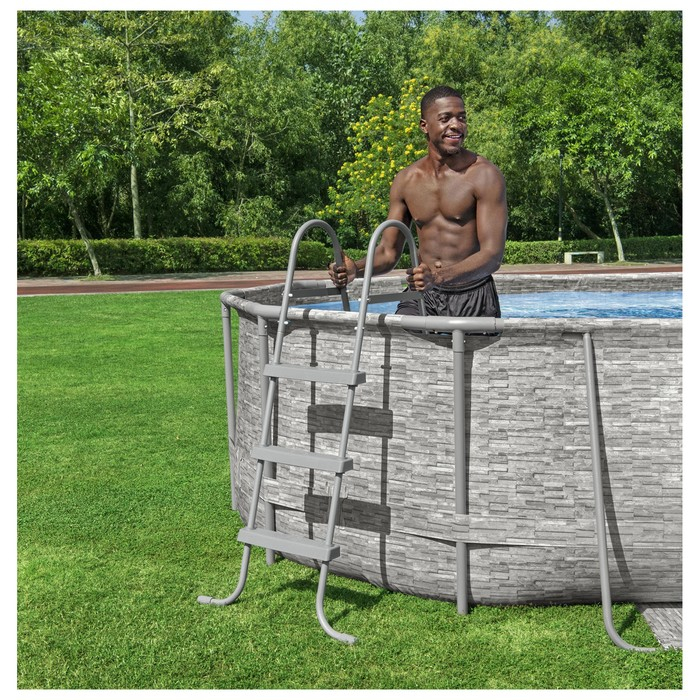 Лестница для бассейнов, высота 107 см, 58335 Bestway Лестница для бассейнов, высота 107 см, 58335 Bestway