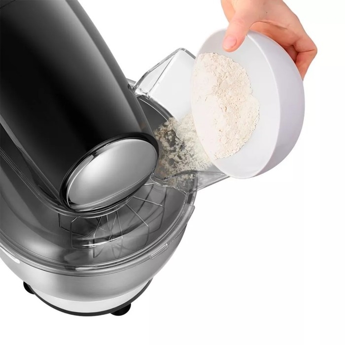 Миксер Kitfort КТ-3441, планетарный, 1000 Вт, 5.5 л, 8 скоростей, чёрно-серебристый Миксер Kitfort КТ-3441, планетарный, 1000 Вт, 5.5 л, 8 скоростей, чёрно-серебристый