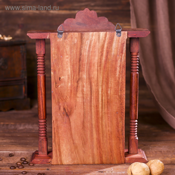 Ключница Ключница "Замок" дерево 29х22х6,5 см