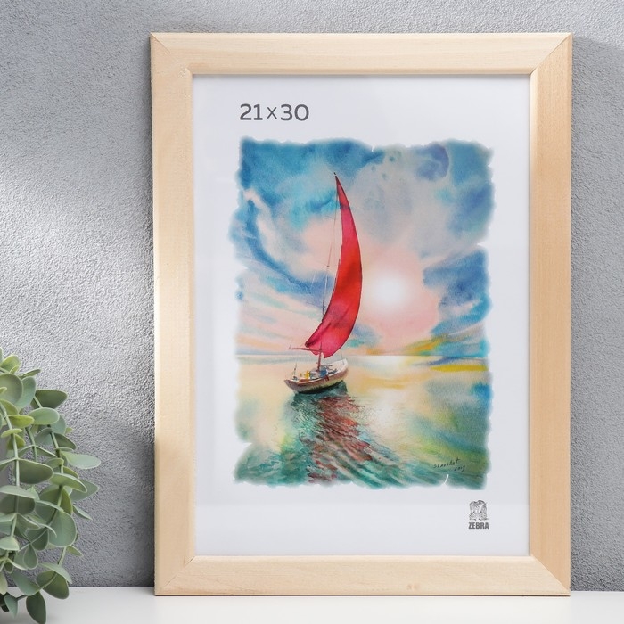 Фоторамка 21х30 см (2500) дерево Фоторамка 21х30 см (2500) дерево