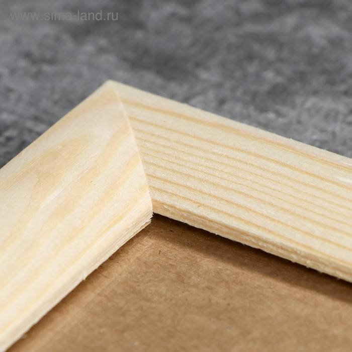 Фоторамка сосна 35 30х35 см бесцветная Фоторамка сосна 35 30х35 см бесцветная