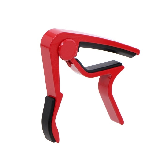 Каподастр для гитары Music Life, красный Каподастр для гитары Music Life, красный