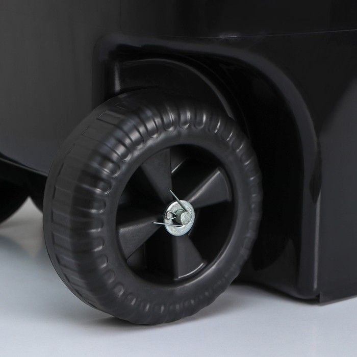 Мусорный бак «Садовый», 65 л, на колёсиках, цвет микс Мусорный бак «Садовый», 65 л, на колёсиках, цвет микс