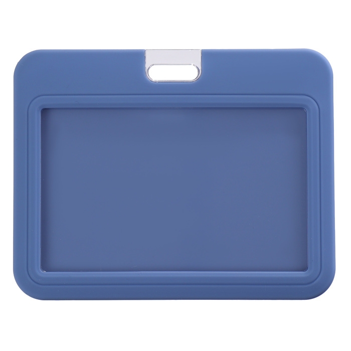 Бейдж горизонтальный 85 х 54 мм, ErichKrause силиконовый корпус, микс