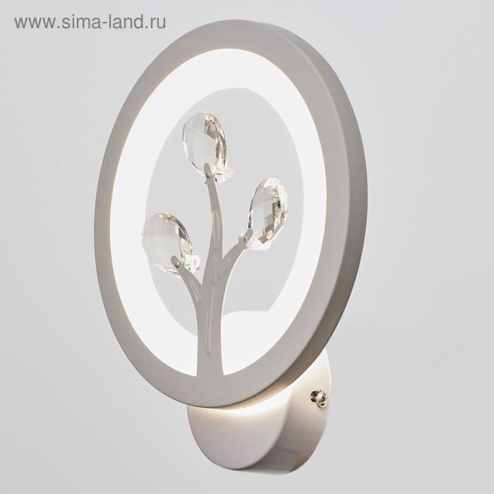 Бра 661321B/1 LED 10Вт 4000К белый 19х19х7 см