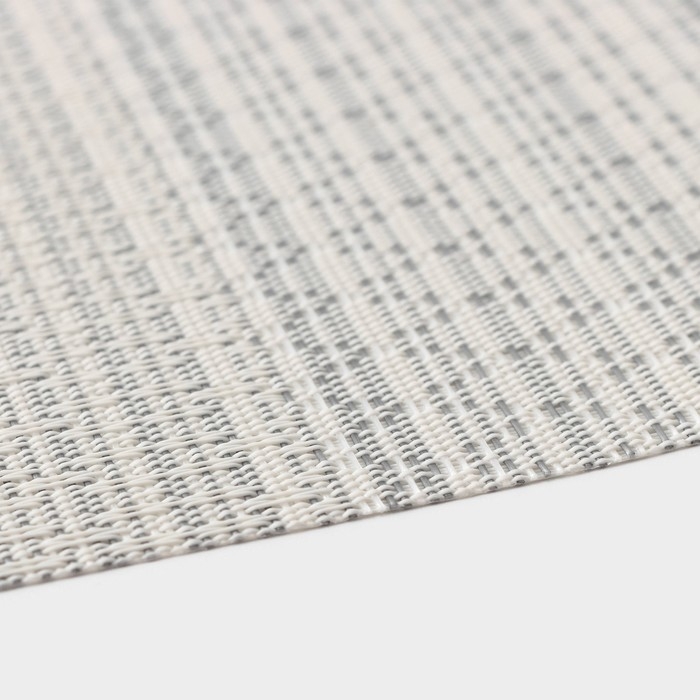 Салфетка сервировочная на стол «Комплимент», 45×30 см, цвет серый