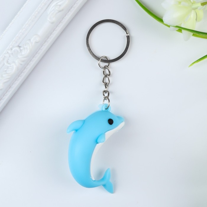 Брелок резина Брелок резина "Дельфин" МИКС 5,5х4х3,5 см